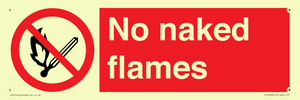 No naked flames